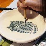 Blue and White Pottery Painting in Yilan by Sanshing Four Seasons