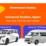 Osaka Private Transfer to or from Universal Studios Japan