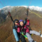 SKY BLUE Paragliding Experience in Nagano from Hakuba