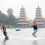 Water skiing experience at Lotus Lake Water Skiing Theme Park