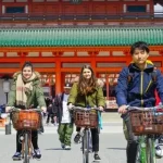 Kyoto Historical Highlights Cycling Tour with World Heritage Zen Tem