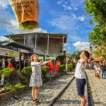 Sky Lantern Prayer Experience at Shifen Old Street