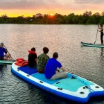 Happy Hour Sunset Clear Kayak or Paddleboard Experience in Orlando