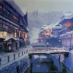 [Two-day tour in Tohoku, Japan] Ginzan Onsen & Day-trip Onsen with free hot spring tickets, Zao Hydrangea, Fox Village | Chinese and English tour guides (depart from Shinjuku)