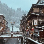 Ginzan Onsen 2-Day Tour: Yamagata Winery & Ginzan Onsen & Fox Village & Zao Ice Trees (Hotel Breakfast & Dinner Included) Depart from Tokyo