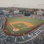 Los Angeles Dodgers Baseball Game Ticket at Dodger Stadium