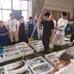 Yamagata Fish Market tour and Sushi Workshop