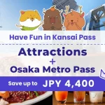 Have Fun in Kansai Pass (1 Week Free Pass)