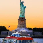 Statue at Sunset Cruise Experience in New York