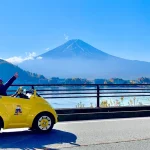 Choro-Q Mini Car Driving Experience in Lake Kawaguchi Area