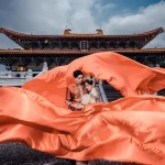 Taichung: Goddess Temple Wedding Travel Photography Plan