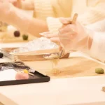 Traditional Japanese Sweets Making Workshop in Nagoya