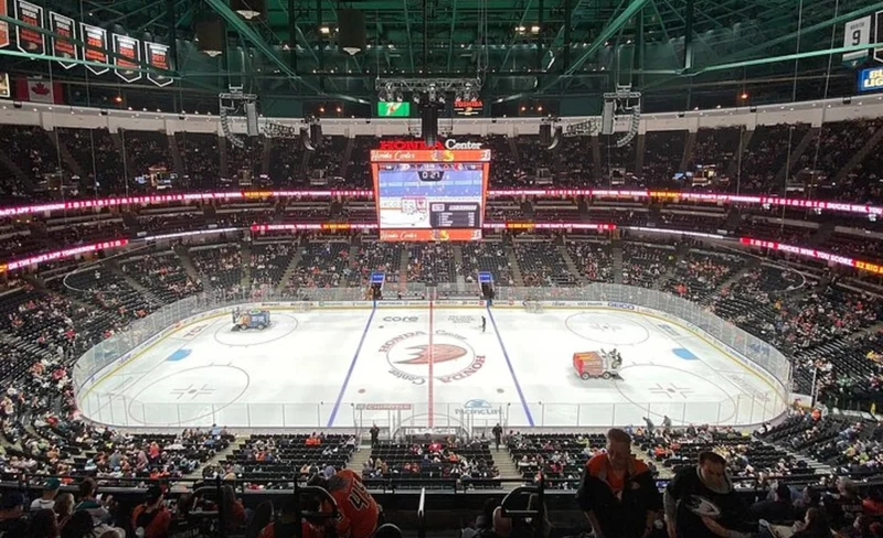 Anaheim Ducks Ice Hockey Game at Honda Center