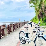 Penghu: Little Skylark electric bicycle rental experience