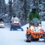 Alaska Fairbanks Snowmobile Experience Day Tour (1h)