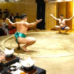 Asakusa Sumo Club Sumo Show Admission with Chankonabe in Tokyo