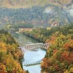 Fukushima Aizuwakamatsu Castle & JR Tadami Line One-Day Tour (Departing from Sendai)