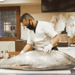 All-You-Can-Eat Tuna Sushi and Carving Show in Tokyo