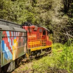 Pudding Creek Express Scenic Train Tour in Mendocino