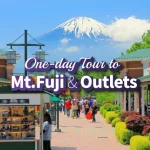 [Mount Fuji Tour & Outlet Shopping/Hot Spring Tour] Mt. Fuji 5th Station/Arakurayama Park & Oshino Hakkai & Gotemba Outlet/Hot Spring Day Tour (Lunch Option Included Departing from Tokyo)