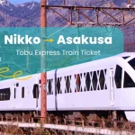 Tobu Nikko to Asakusa – Japan Express Train Ticket