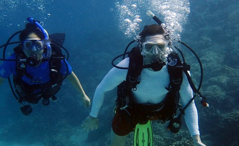 Guam Dog Leg Reef Beach Diving for Certified Divers