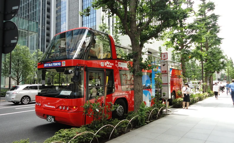 Hop-On Hop-Off Tokyo Bus by Skyhop Bus