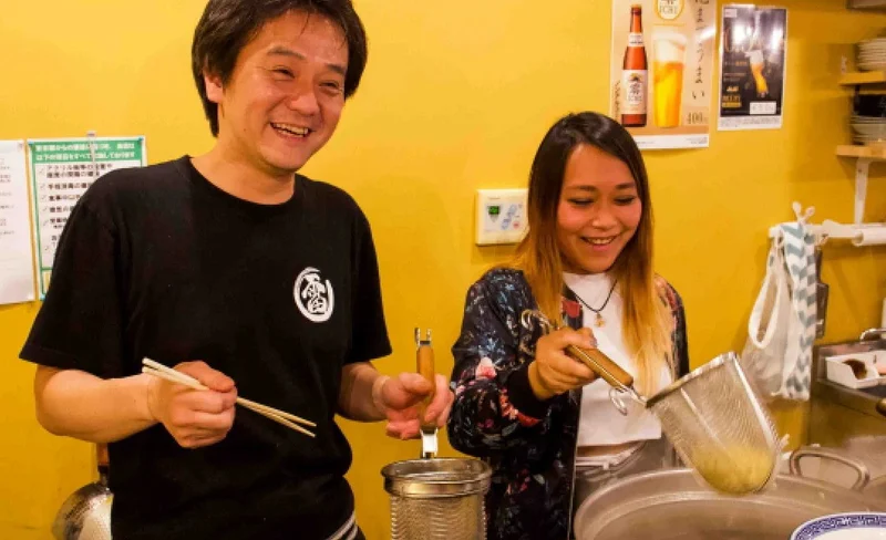 Behind the Counter Ramen Shop Adventure in Tokyo