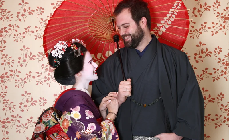 Maiko and a Samurai Makeover Experience for Couple