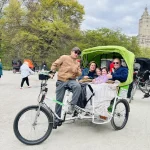 New York City Central Park Pedicab Guided Tour