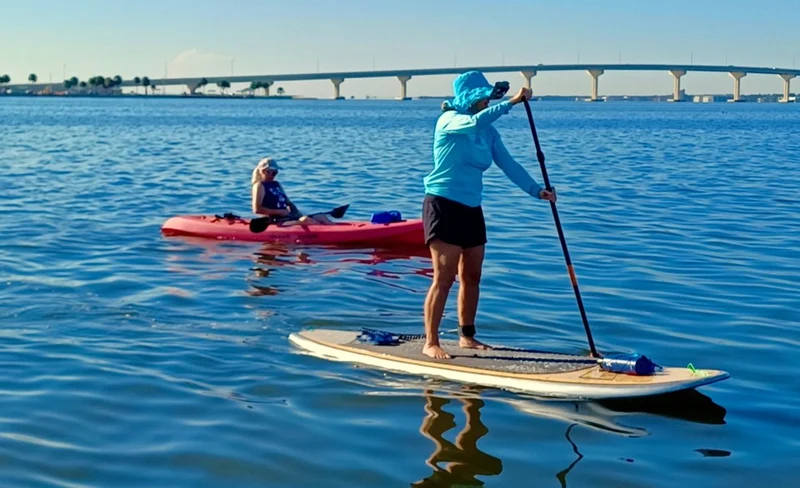 Dolphin & Manatee Kayak or Paddle Board Tour in Titusville