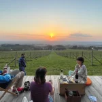 Private terrace with a spectacular view: Maoi Vineyard Hill (Hokkaido)